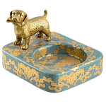Пепельница фарфоровая Dog варинант исполнения - 1 | Loft Concept в Сочи