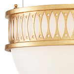 Подвесной светильник с фактурным золотым каркасом Exceptional Classic Design варинант исполнения - 2 | Loft Concept в Сочи