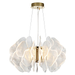 Люстра с декором в виде крупных рельефных лепестков 80 см Ethereal Bloom варинант исполнения - 4 | Loft Concept в Сочи