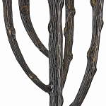 Торшер с цилиндрическим абажуром на каркасе в виде корня растения Curling Light варинант исполнения - 1 | Loft Concept в Сочи