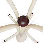 Вешалка напольная бежевая с 4-мя металлическими крючками Noble Branches варинант исполнения - 4 | Loft Concept в Сочи