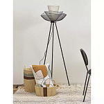 Торшер с трехъярусным плафоном из металлической сетки Metal Mesh Floor Lamp варинант исполнения - 3 | Loft Concept в Сочи