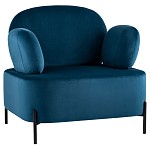 Мягкое кресло на ножках из металла COLOR BLOCK варинант исполнения - 1 | Loft Concept в Сочи