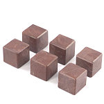 Камни для охлаждения виски из красного лемезита Natural Stone Cube варинант исполнения - 3 | Loft Concept в Сочи