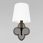 Бра с белым текстильным абажуром и фигурным основанием с зеркальной вставкой Vitorino варинант исполнения - 18 | Loft Concept в Сочи