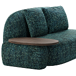 Двухместный модульный диван Orus со столиком  варинант исполнения - 4 | Loft Concept в Сочи