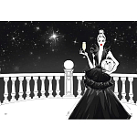 Megan Hess. Te Lttle Blk Dess варинант исполнения - 3 | Loft Concept в Сочи