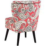 Кресло Harper Paisley Armchair Red варинант исполнения - 7 | Loft Concept в Сочи