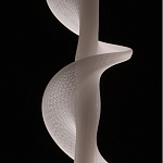 Люстра с белым скрученным плафоном Golden Swirl варинант исполнения - 6 | Loft Concept в Сочи