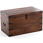 Деревянный сундук из массива манго Fabian Mango Chest варинант исполнения - 1 | Loft Concept в Сочи