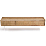 ТВ-тумба с плетеным декором Buckley Wicker TV Stand варинант исполнения - 1 | Loft Concept в Сочи