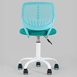 Яркий компьютерный стул Tropica Turquoise варинант исполнения - 4 | Loft Concept в Сочи