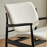 Кресло с каркасом и ножками из древесины и мягкими сиденьем и спинкой Venice варинант исполнения - 8 | Loft Concept в Сочи