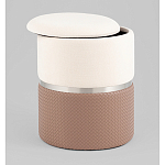 Пуф Mauldine с ящиком светло-коричневый с экокожей варинант исполнения - 2 | Loft Concept в Сочи