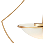 Люстра золотая светодиодная Graduated Bell варинант исполнения - 1 | Loft Concept в Сочи