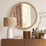 Комод с геометрическим рисунком на ящиках Anders Dark Wood варинант исполнения - 8 | Loft Concept в Сочи