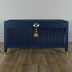 Большой дизайнерский Сундук Elsa Dreams Blue варинант исполнения - 1 | Loft Concept в Сочи