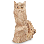 Статуэтка из дерева сова Animals of the World 20 варинант исполнения - 2 | Loft Concept в Сочи