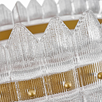 Люстра круглая с декоративными элементами в виде лепестков Round Light Flashing варинант исполнения - 7 | Loft Concept в Сочи