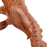 Статуэтка деревянная в виде орла Bali Eagle варинант исполнения - 3 | Loft Concept в Сочи