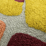 Чехол на подушку с рисунком горчичного цвета Elan Textured варинант исполнения - 6 | Loft Concept в Сочи