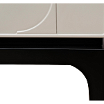 Тумбочка прикроватная с ящиком черно-серого цвета Noble Nightstand варинант исполнения - 6 | Loft Concept в Сочи