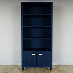 Книжный Стеллаж Elsa Dreams Blue с задней стенкой варинант исполнения - 5 | Loft Concept в Сочи