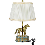 Настольная лампа из фарфора Лошадь Klark варинант исполнения - 2 | Loft Concept в Сочи