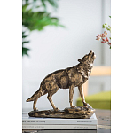 Фигурка Волк Gold варинант исполнения - 5 | Loft Concept в Сочи