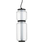 Подвесной светильник с прозрачным плафоном Jarrty 47 см варинант исполнения - 1 | Loft Concept в Сочи