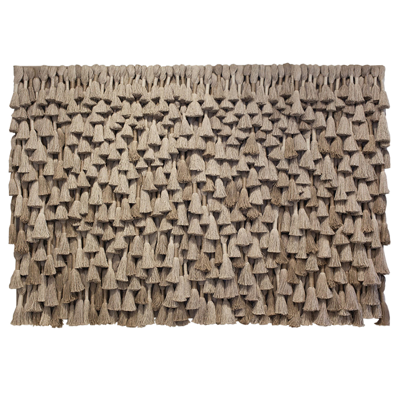 Декор на стену плетеный Кисти Wall decor thread tassels Коричневый в Сочи | Loft Concept 