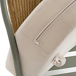 Садовое кресло с каркасом из стали Kenneth Chair варинант исполнения - 6 | Loft Concept в Сочи