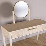 Туалетный Стол с зеркалом Primo Светлый дуб варинант исполнения - 3 | Loft Concept в Сочи
