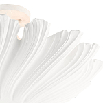 Потолочный светильник белый с рельефным абажуром Feminine Shape варинант исполнения - 1 | Loft Concept в Сочи