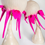 Торшер фуксия «Цветы из снов»  варинант исполнения - 2 | Loft Concept в Сочи