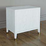 Тумба прикроватная с двумя ящиками Elsa Dreams White варинант исполнения - 4 | Loft Concept в Сочи