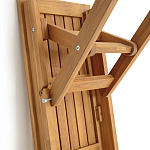 Деревянная скамья складная Jerome Wood Bench варинант исполнения - 4 | Loft Concept в Сочи