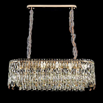 Люстра овальная с хрустальными подвесками Roul Crystal Light варинант исполнения - 1 | Loft Concept в Сочи