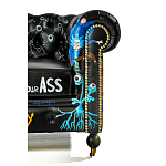 Кресло "Умный Умник" Rick and Morty graffiti chair натуральная кожа  варинант исполнения - 4 | Loft Concept в Сочи