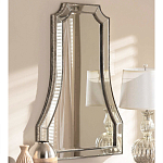 Зеркало в серебристой фигурной раме Silver Reflection варинант исполнения - 5 | Loft Concept в Сочи