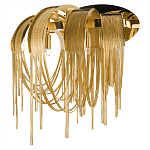 Бра с металиическими цепочками и дугообразными элементами Atlantis Chain варинант исполнения - 9 | Loft Concept в Сочи