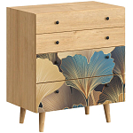 Комод с принтом на ящиках Elise Chest of Drawers варинант исполнения - 1 | Loft Concept в Сочи