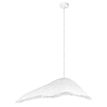 Подвесной светильник с асимметричным волнообразным абажуром и фактурной бахромой по краю Tactile Line варинант исполнения - 8 | Loft Concept в Сочи