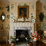 Обои ручная роспись Botanical Studies Linnaeus colourway варинант исполнения - 1 | Loft Concept в Сочи