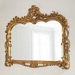 Зеркало настенное в ажурной раме в стиле барокко Ornate Ornaments варинант исполнения - 2 | Loft Concept в Сочи