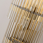 Бра с золотистым основанием и прозрачными трубками Nembus варинант исполнения - 5 | Loft Concept в Сочи