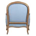 Кресло Ava Classical Armchair light blue velour варинант исполнения - 3 | Loft Concept в Сочи