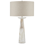 Настольная лампа на конусовидном корпусе с чашей и с тканевым абажуром Daydreaming варинант исполнения - 3 | Loft Concept в Сочи