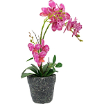 Декоративный искусственное растение Pink orchid варинант исполнения - 2 | Loft Concept в Сочи