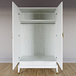 Платяной шкаф Elsa Dreams White с 2-мя фасадами варинант исполнения - 4 | Loft Concept в Сочи